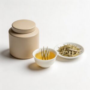 Junshan Silver Needle Yellow Tea · 君山银针黄茶