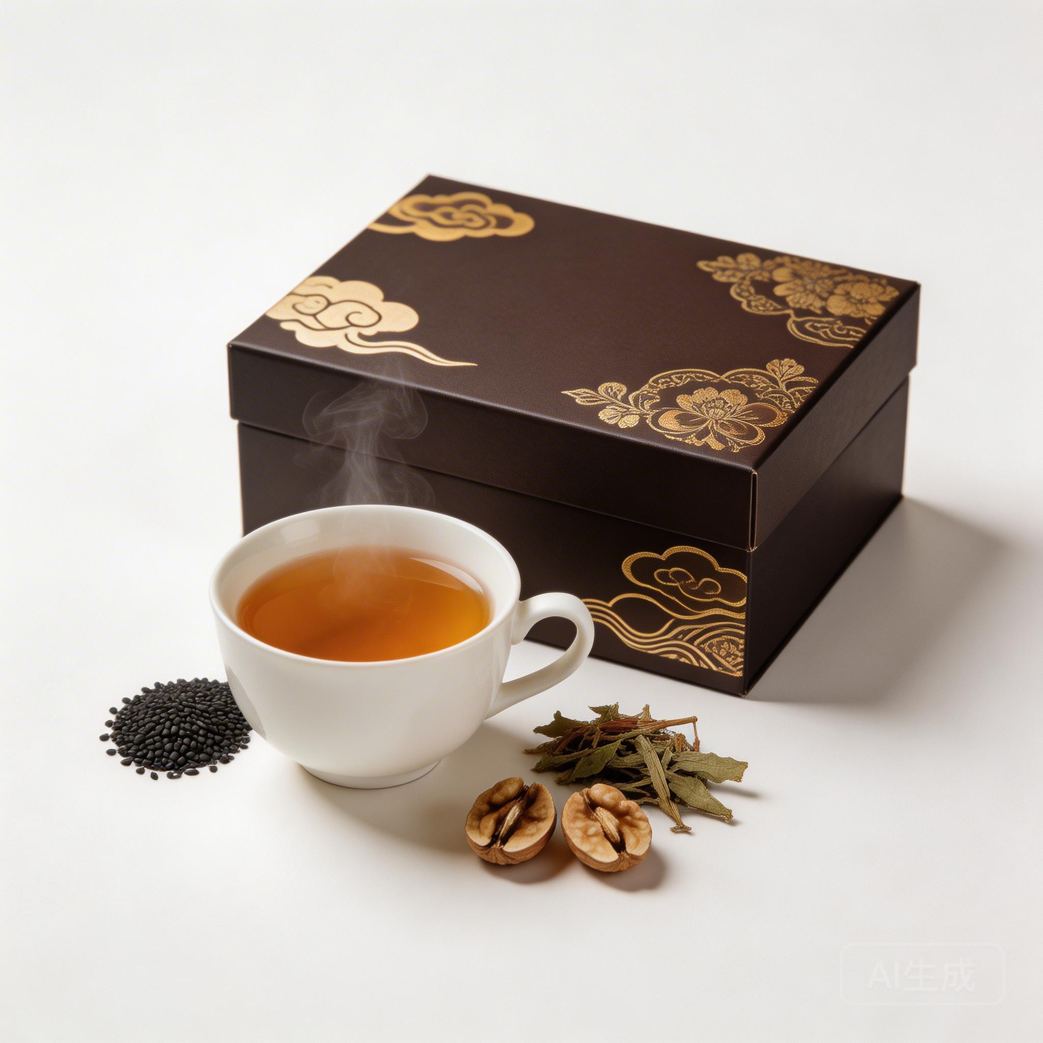 Black Sesame & Walnut Nourishing Tea · 黑芝麻核桃润养茶 · 14日滋补疗程